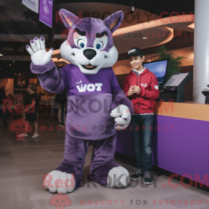 Mascottekarakter van een...