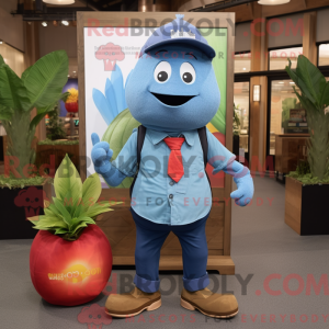 Postava maskota Blue Mango...