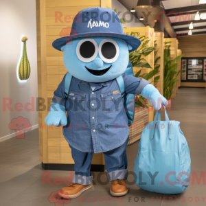 Postava maskota Blue Mango...