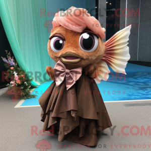 Mascottefiguur van een...