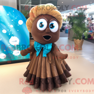 Mascottefiguur van een...
