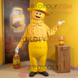 Mascot character of a Gold...