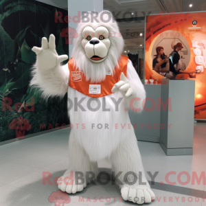 Mascot karakter van een...
