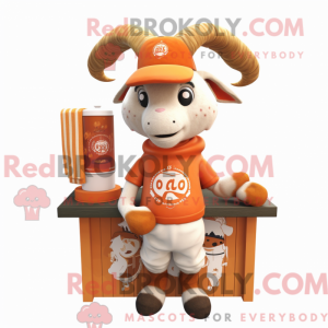 Mascottefiguur van een...