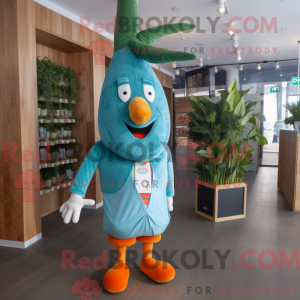 Mascot karakter van een...
