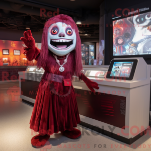 Mascot character of a...