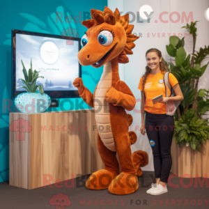 Mascot karakter van een...