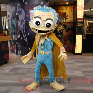 Maskotfigur af en...