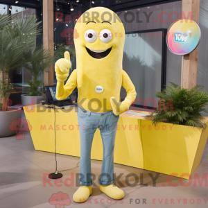 Mascottekarakter van een...