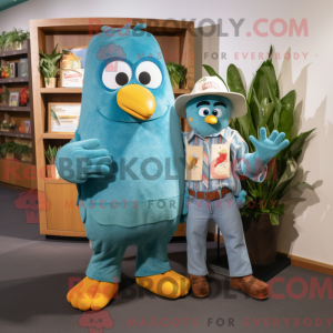 Personnage mascotte d un...