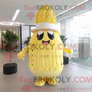 Mascot character of a Lemon...