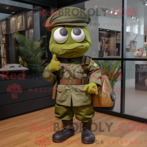 Postava maskota Olive...