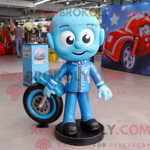 Mascottefiguur van een...