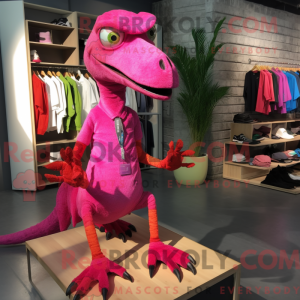 Postava maskota Magenta...