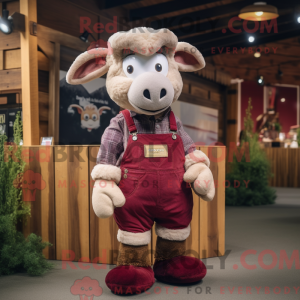 Mascot character of a...
