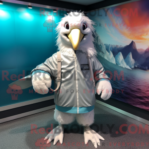 Mascottefiguur van een...