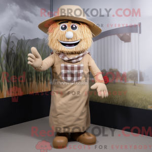 Mascottefiguur van een...