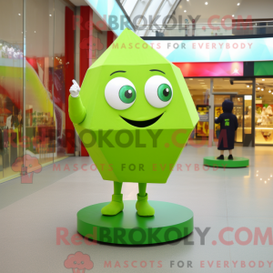 Mascot character of a Lime...