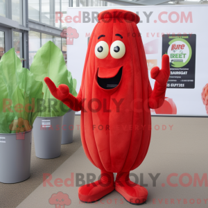 Mascot character of a Red...