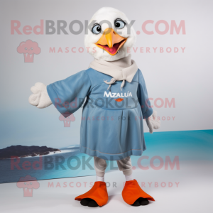  Seagull maskot drakt...