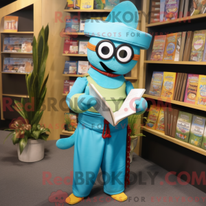 Mascot karakter van een...