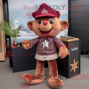 Mascot karakter van een...