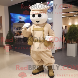 Mascot character of a Cream...