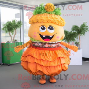 Postava maskota Orange...