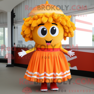 Postava maskota Orange...
