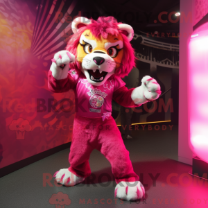 Mascot character of a...