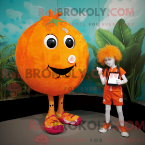 Postava maskota Orange...