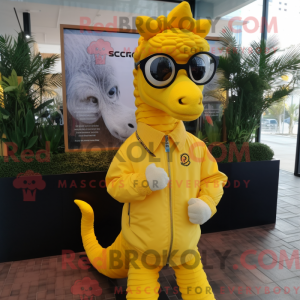 Mascot character of a...