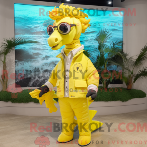 Mascot character of a...