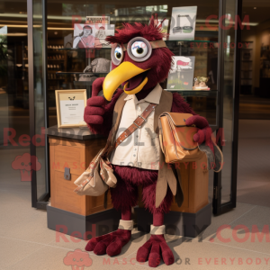 Mascot karakter van een...