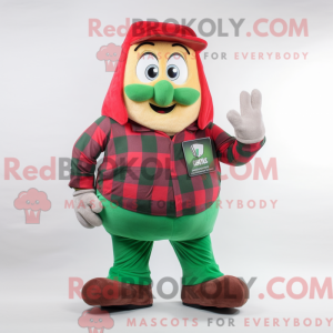 Mascottekarakter van een...