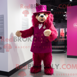 Mascot character of a...