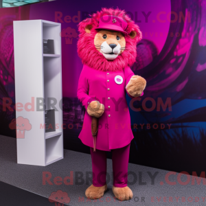 Mascot character of a...