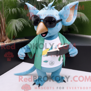 Mascottefiguur van een...