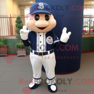 Mascot character of a Navy...