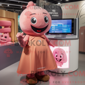 Mascot-karakter af en Rust...