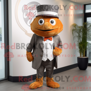 Maskot postava Rust Fish...