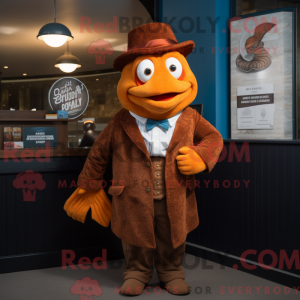 Mascot character of a Rust...