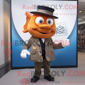 Personnage mascotte d un...