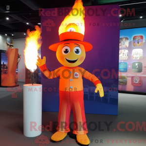 Mascot character of a...