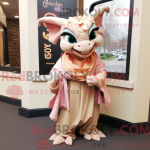Personnage mascotte d une...