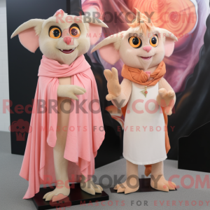 Mascottefiguur van een...