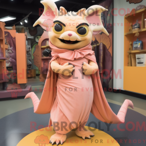Mascottefiguur van een...