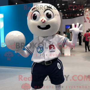 Mascottefiguur van een...