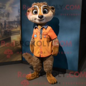Mascot karakter van een...