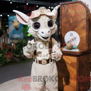 Mascot character of a Cream...